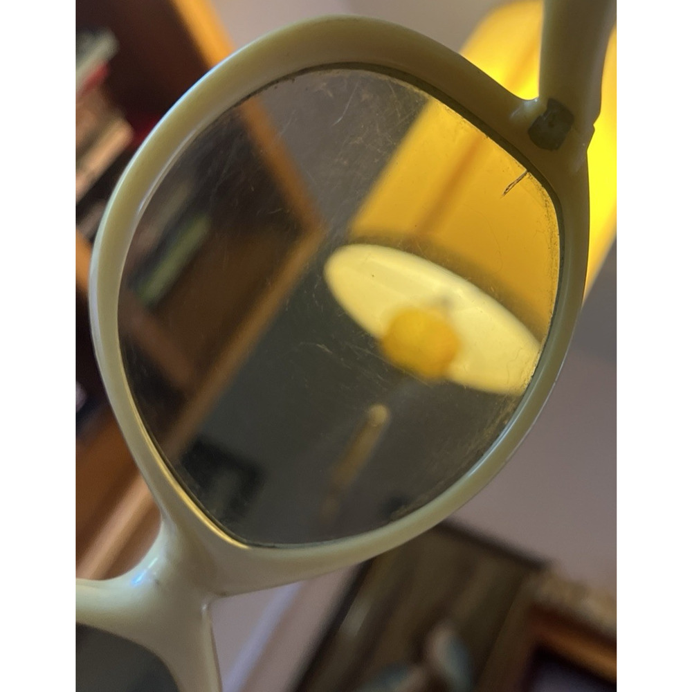 VTG Cool Ray Polaroid 360 Sunglasses 50s 60s Plastic Acetate Round Thick Frames - Picture 5 of 5